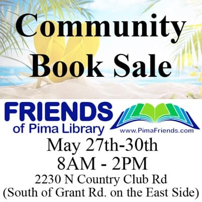 Friends Pima Library Book Sale newsletter