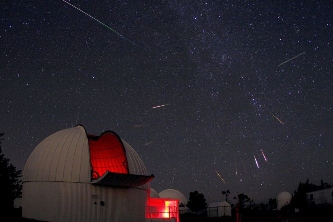 Perseid Over UA Mt Lemmon Skycenter | Mount Lemmon - Attraction Guide