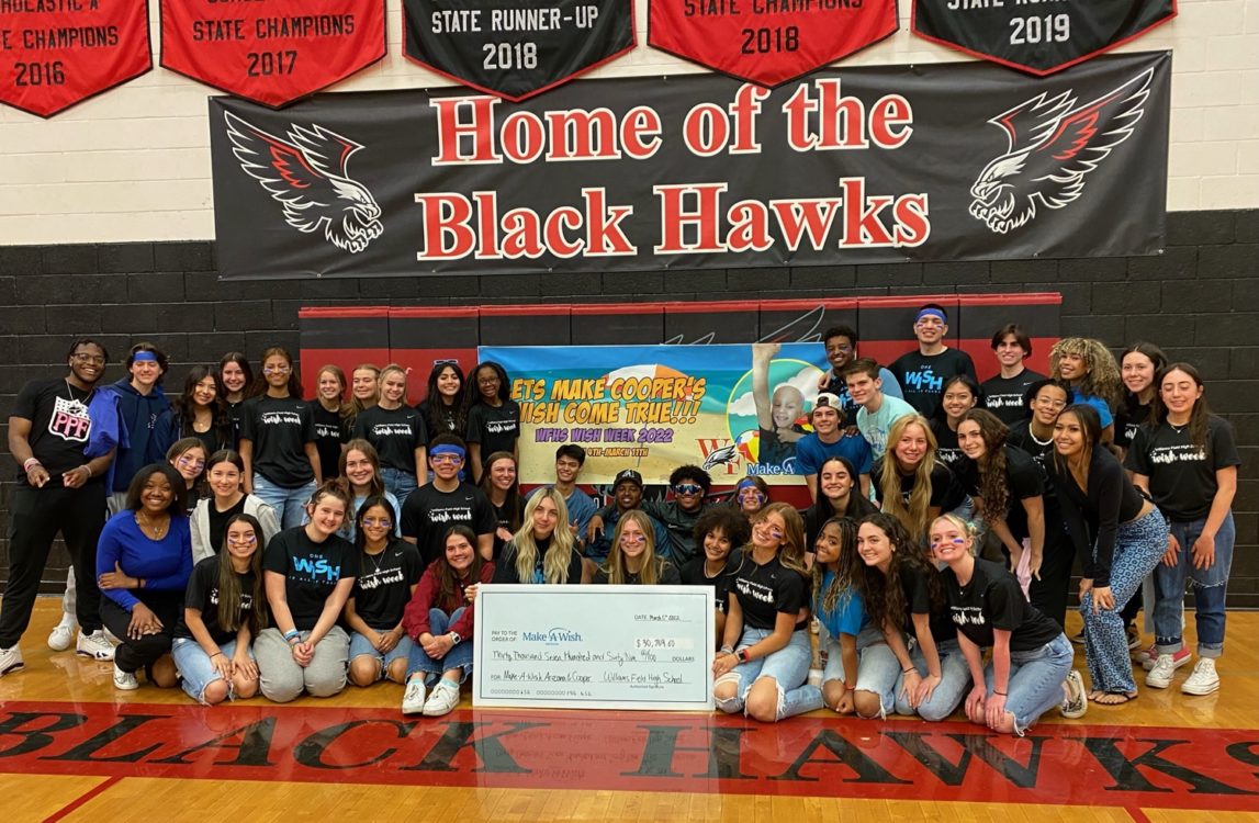 Teen Volunteers Black Hawks Make A Wish Arizona | Places for Teens to Volunteer in Tucson