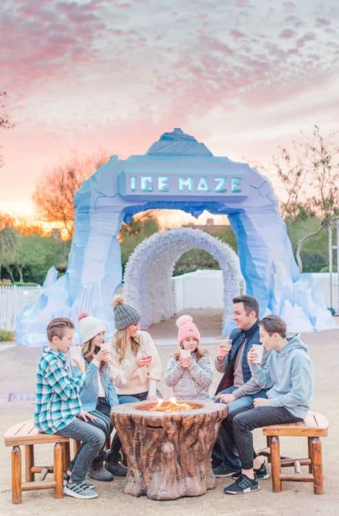 Ice Maze Christmas Fairmont Scottsdale Princess | Christmas at the Princess - A Magical Scottsdale Getaway!