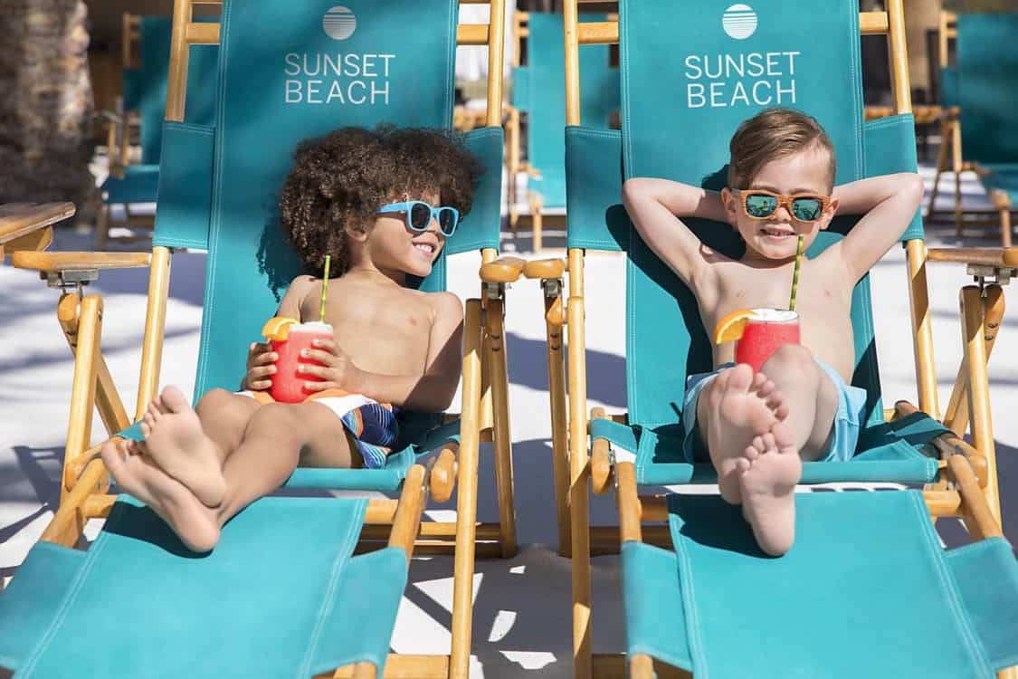 Kids Sunset Beach Fairmont Scottsdale Princess | ROAD TRIP: Guide to Scottsdale
