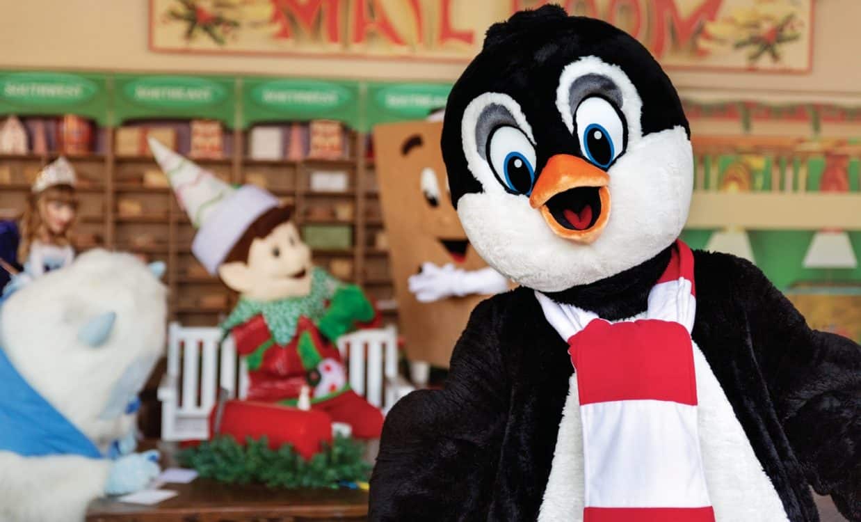 Penguin Character Christmas Fairmont Scottsdale Princess | Christmas at the Princess - A Magical Scottsdale Getaway!