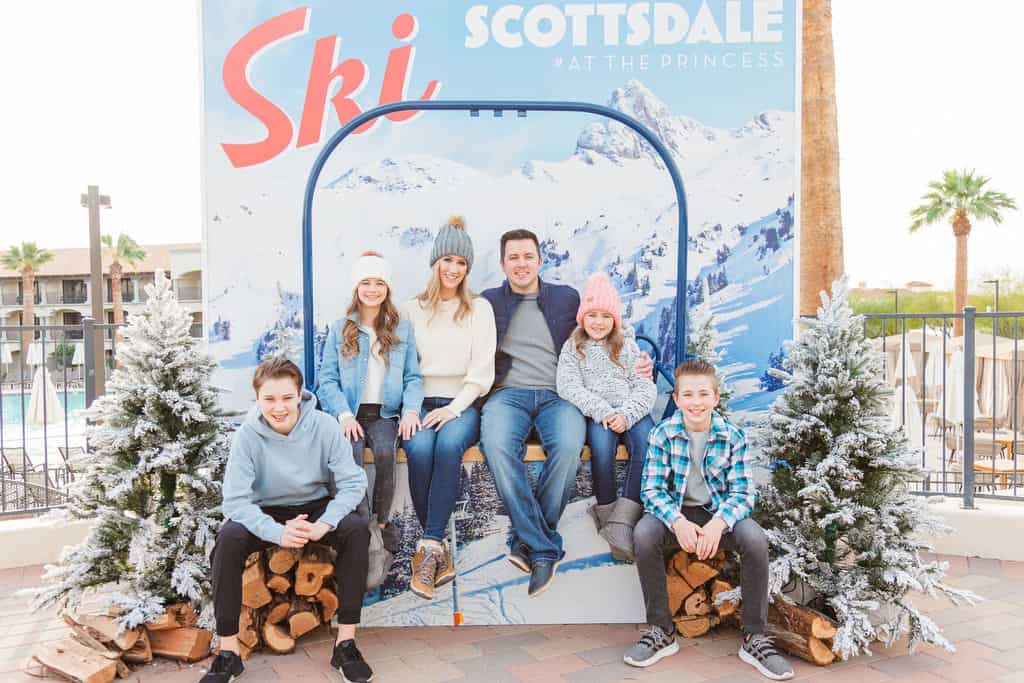Photo Spot Family Christmas at the Princess Fairmont Scottsdale | Christmas at the Princess - A Magical Scottsdale Getaway!