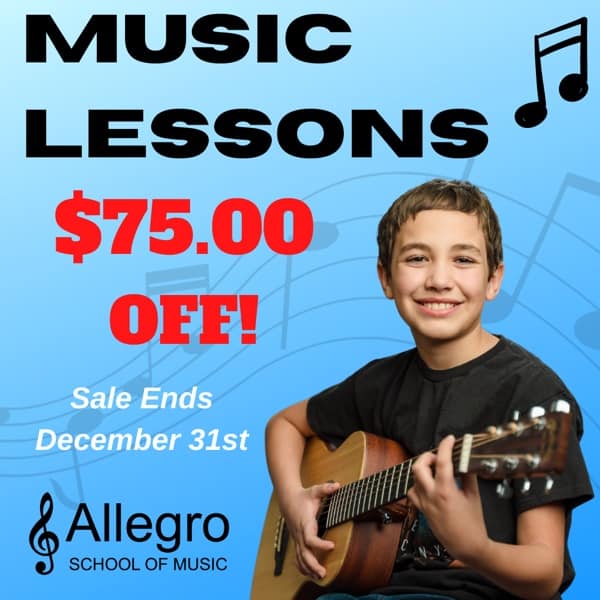 $75.00 OFF Music Lessons - 1