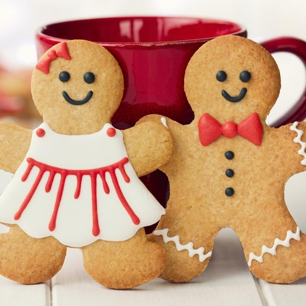 gingerbread mug dining christmas newsletter