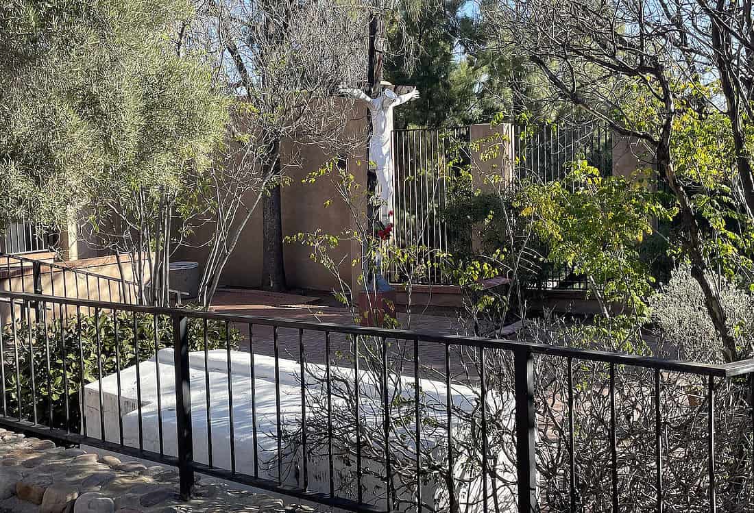 Jesus on Cross Crucifixtion Garden of Gethsemane Tucson | Garden of Gethsemane - Attraction Guide