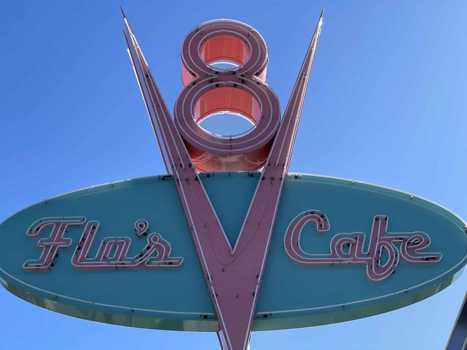 Flos V8 Cafe Disney California Adventure Park | ROAD TRIP: Tucson to Disneyland