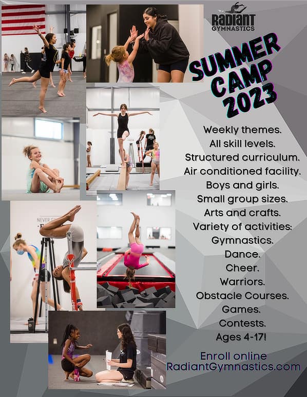 Radiant Gymnastics Summer Camp Tucson | Dance Camps in Tucson - Summer 2023