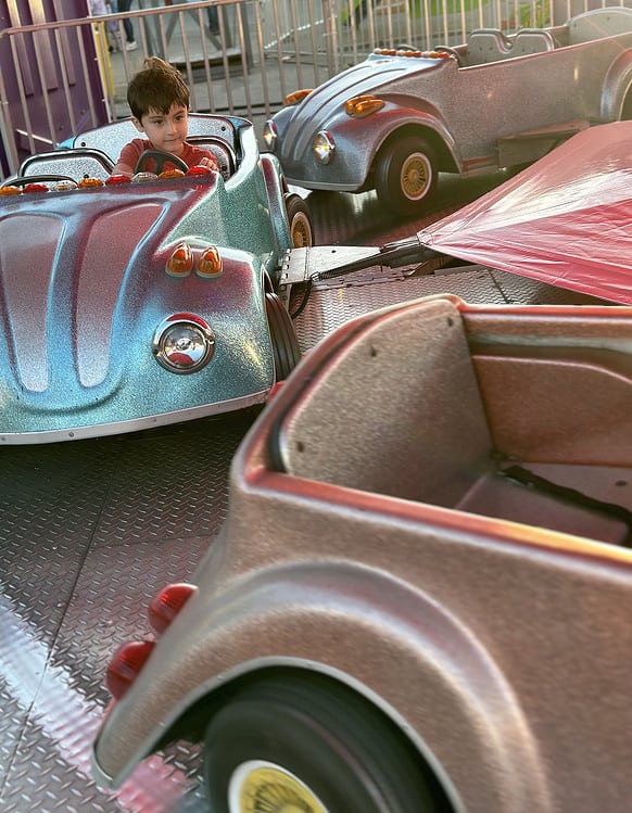 Boy VW Bugs Ride Pima County Fair Tucson | Pima County Fair 2024 - Attraction Guide