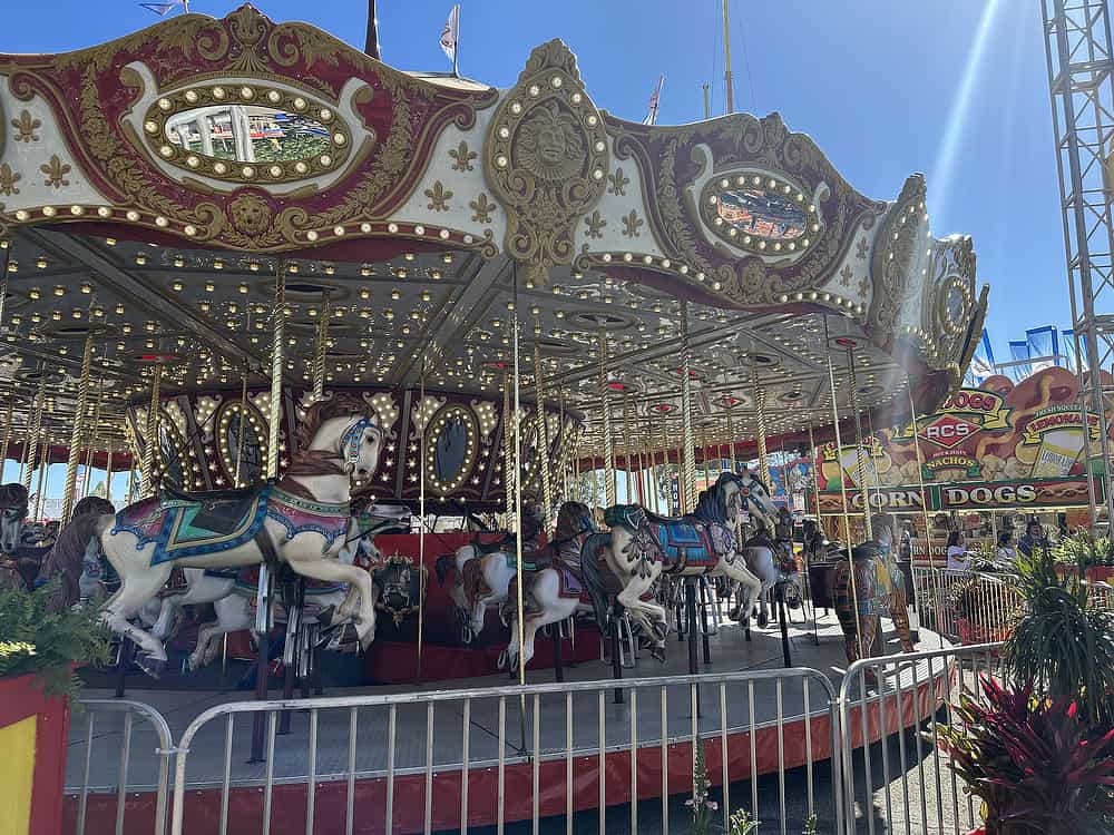 Carousel Midway Pima County Fair Tucson | Pima County Fair 2024 - Attraction Guide