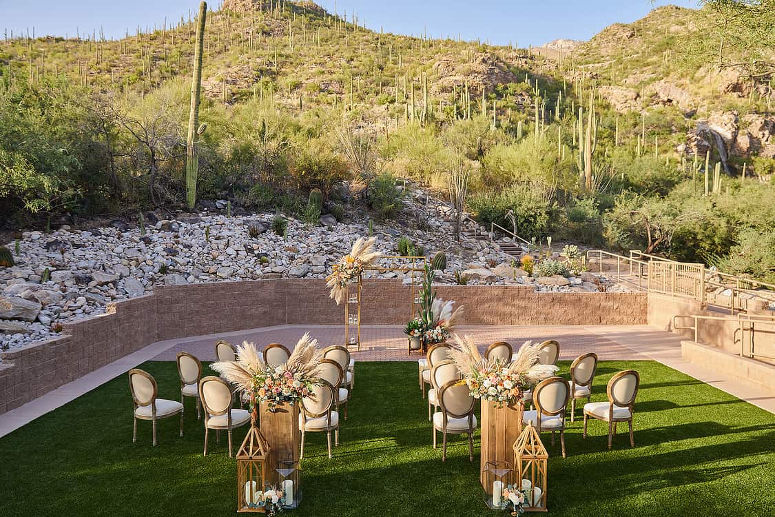 Outdoor Wedding Tucson Loews Ventana Canyon Resort | Resort Report: Loews Ventana Canyon Resort