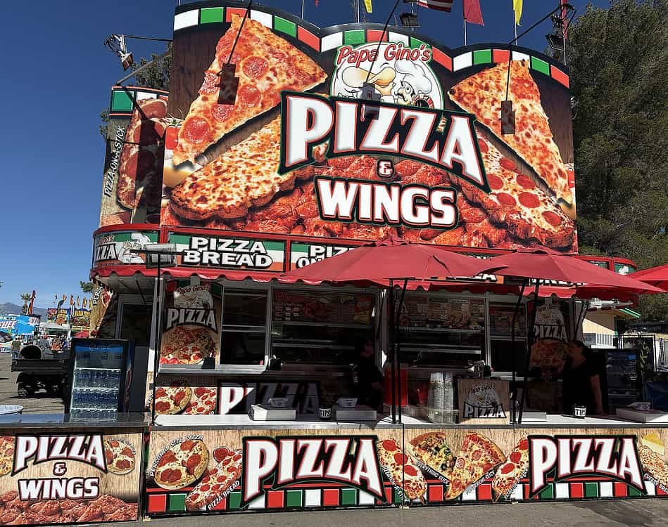 Papa Ginos Pizza Wings Pima County Fair Tucson | Pima County Fair 2023 - Attraction Guide