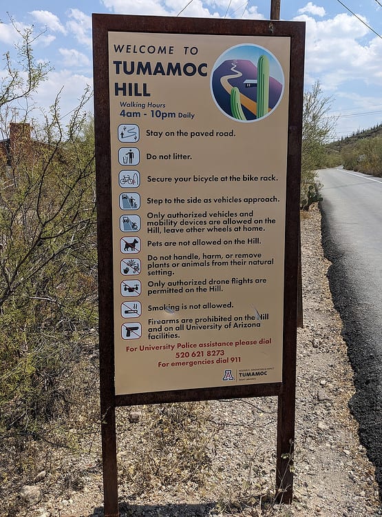 Tumamoc Hill Hours Rules Tucson | Tumamoc Hill - Attraction Guide