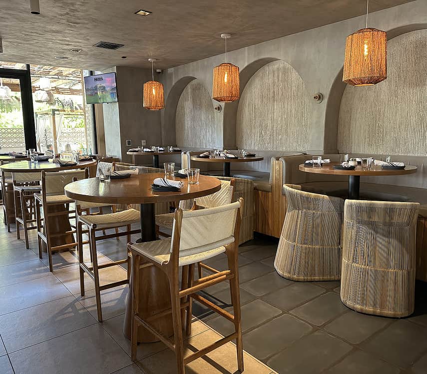 CALA Restaurant Indoor Seating Senna House Scottsdale | ROAD TRIP: Guide to Scottsdale