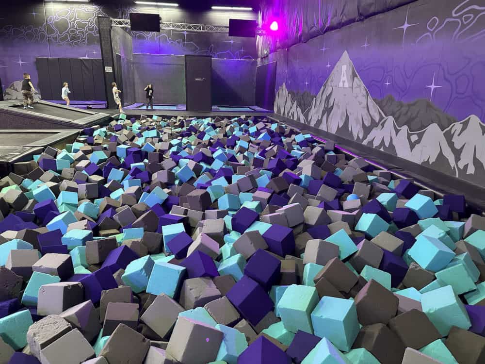 A Mountain Foam Pits Trampolines Defy Tucson | Defy Tucson | Guide to Pima County's Largest Trampoline Park