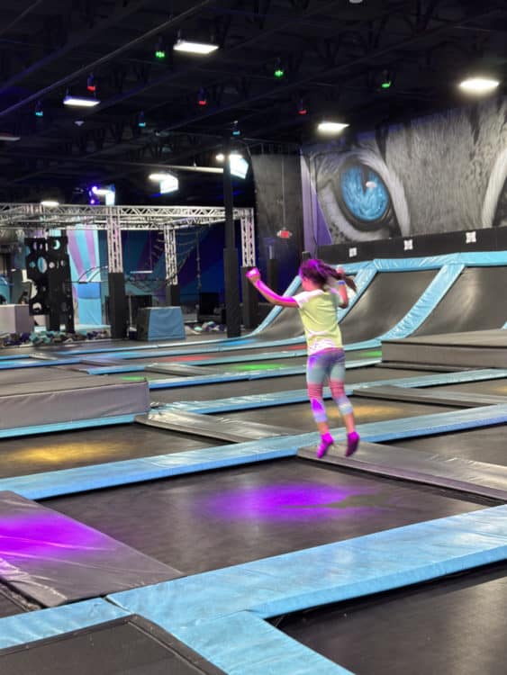 Child Jumping Defy Tucson Trampoline Park | Defy Tucson | Guide to Pima County's Largest Trampoline Park