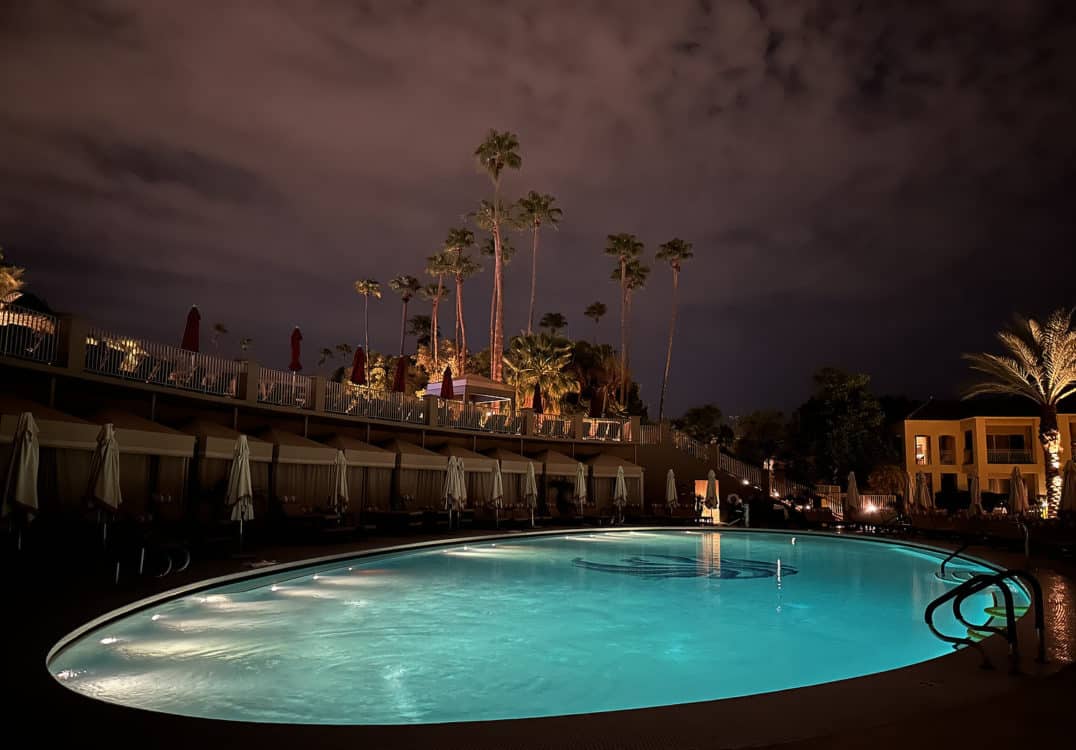 Evening Swim Phoenician Resort Luxury Collection Scottsdale | Resort Report: The Phoenician (Scottsdale)