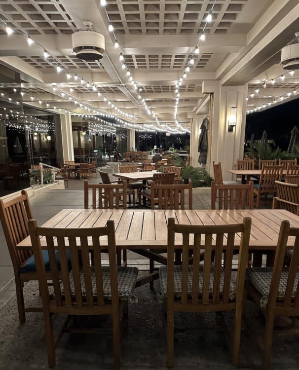 Mowry Cotton Evening Outdoor Dining Phoenician Resort Scottsdale | Resort Report: The Phoenician (Scottsdale)