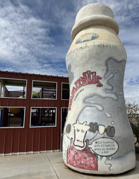 Shamrock Farms Giant Milk Bottle Farm Tour Arizona | Shamrock Farms | Farm Tours & Field Trips