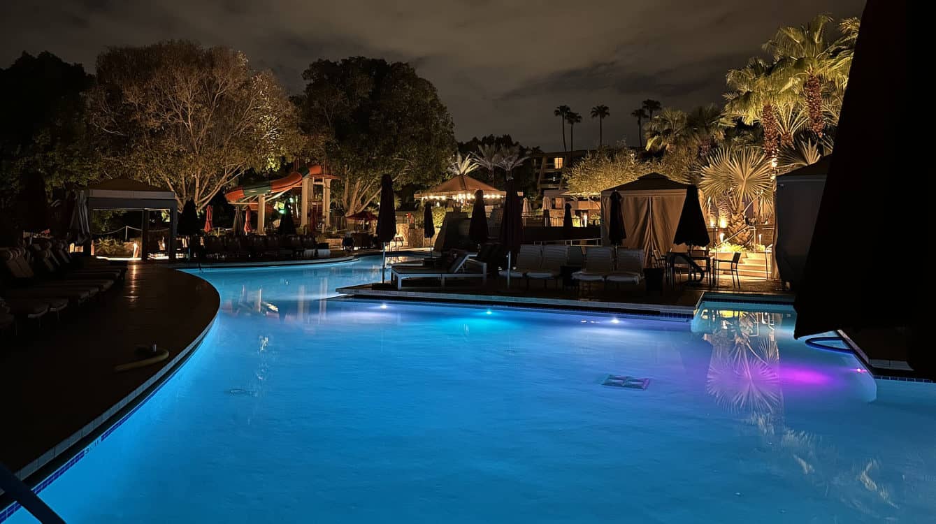 Swimming Pools Evening Hours Phoenician Luxury Collection Resort Scottsdale | Resort Report: The Phoenician (Scottsdale)