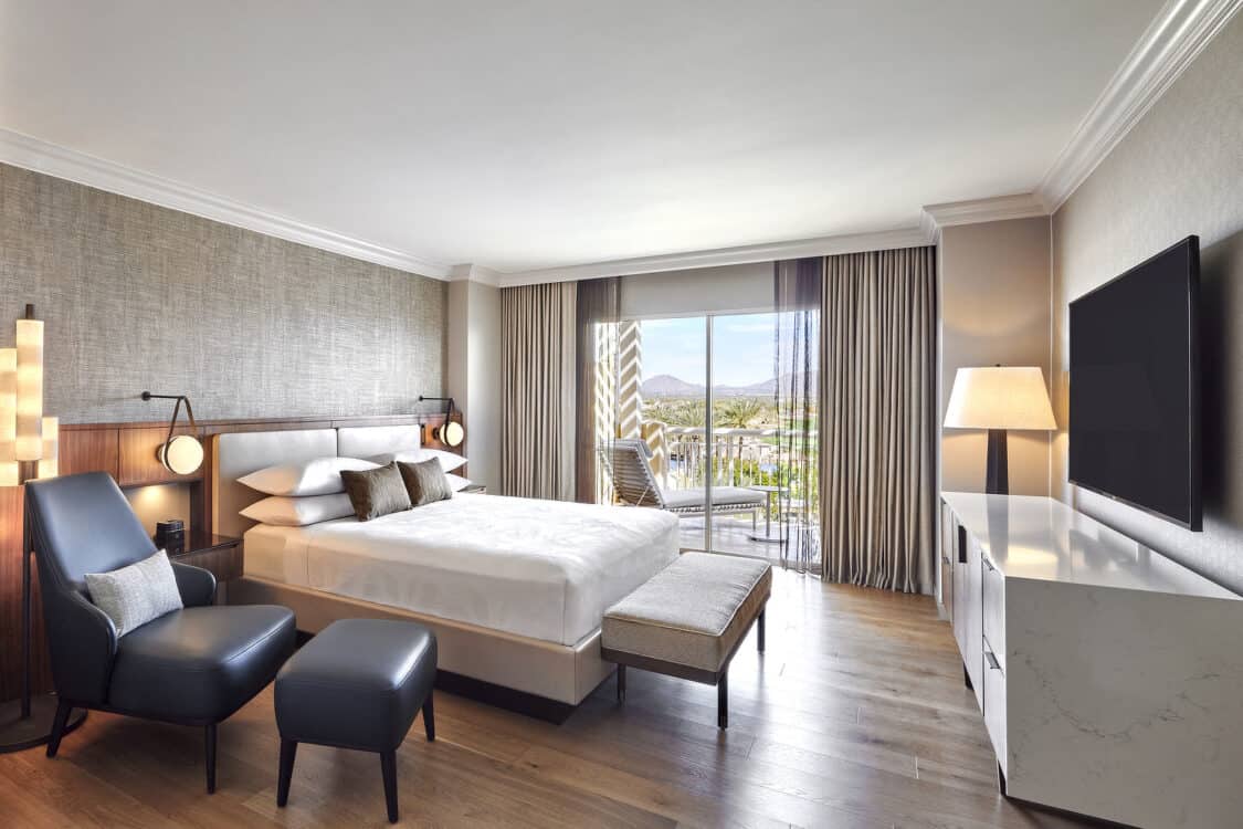 Presidential Suite Bedroom JW Marriott Phoenix Desert Ridge Resort | Resort Report: JW Marriott Phoenix Desert Ridge Resort & Spa
