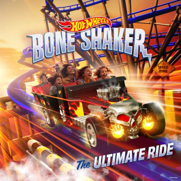 Hot Wheels Bone Shaker Coaster Mattel Adventure Park Glendale Arizona | Mattel Adventure Park - Coming to Glendale in 2024!