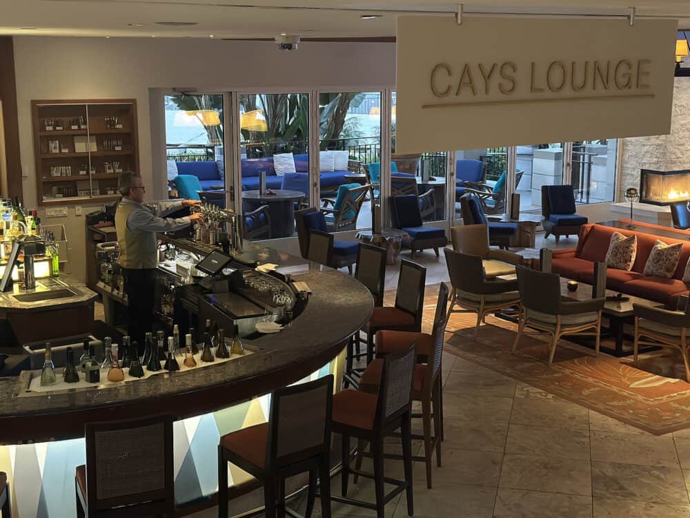 Cays Lounge Bar Loews Coronado Bay Resort | Road Trip: Tucson to Coronado Island