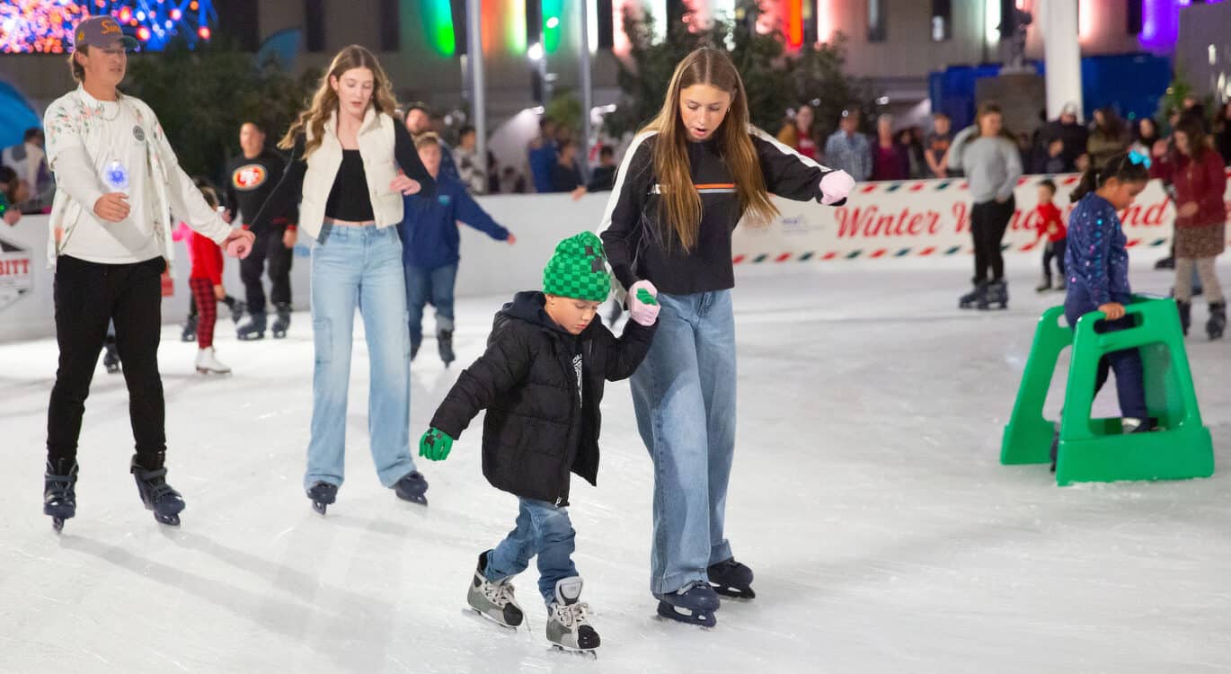 Ice Skating Merry Main Street Mesa Arizona | Best Holiday Events in Phoenix 2023