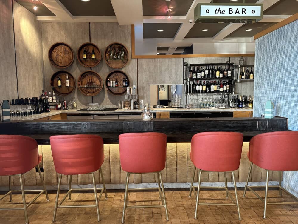 The Bar Outside Crown Landing Loews Coronado Bay Resort | Road Trip: Tucson to Coronado Island