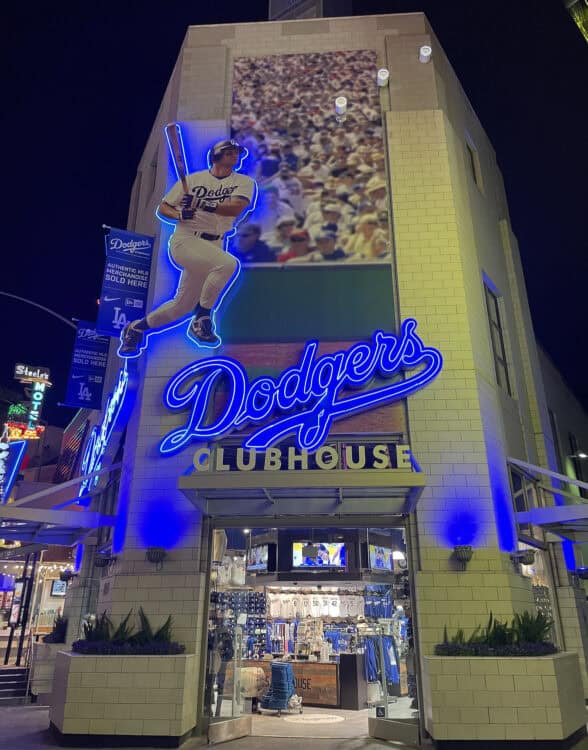 Dodgers Clubhouse Universal CityWalk California | Road Trip: Tucson to Universal Studios Hollywood
